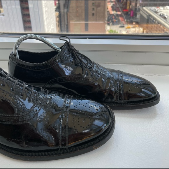 🇮🇹🇮🇹Dolce&Gabanna tuxedo wing tip shoes - Picture 2 of 15